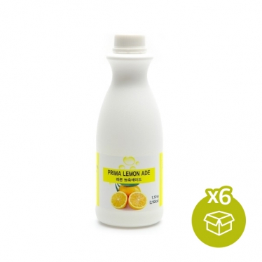 [프리마/박스할인] 레몬농축에이드 1.12kg x 1박스(6개입)